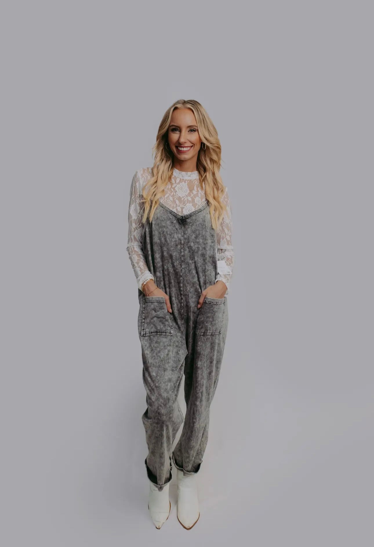 Acid Wash jumpsuit