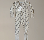 Cream Infant cowboy sleeper