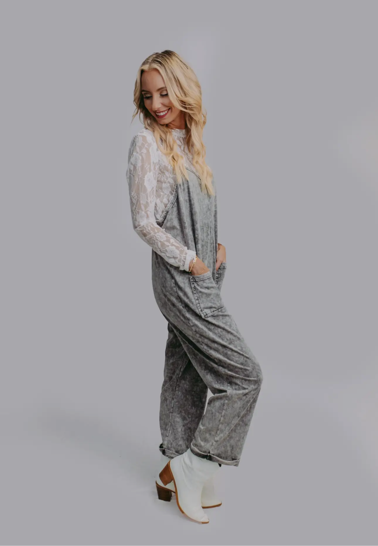 Acid Wash jumpsuit