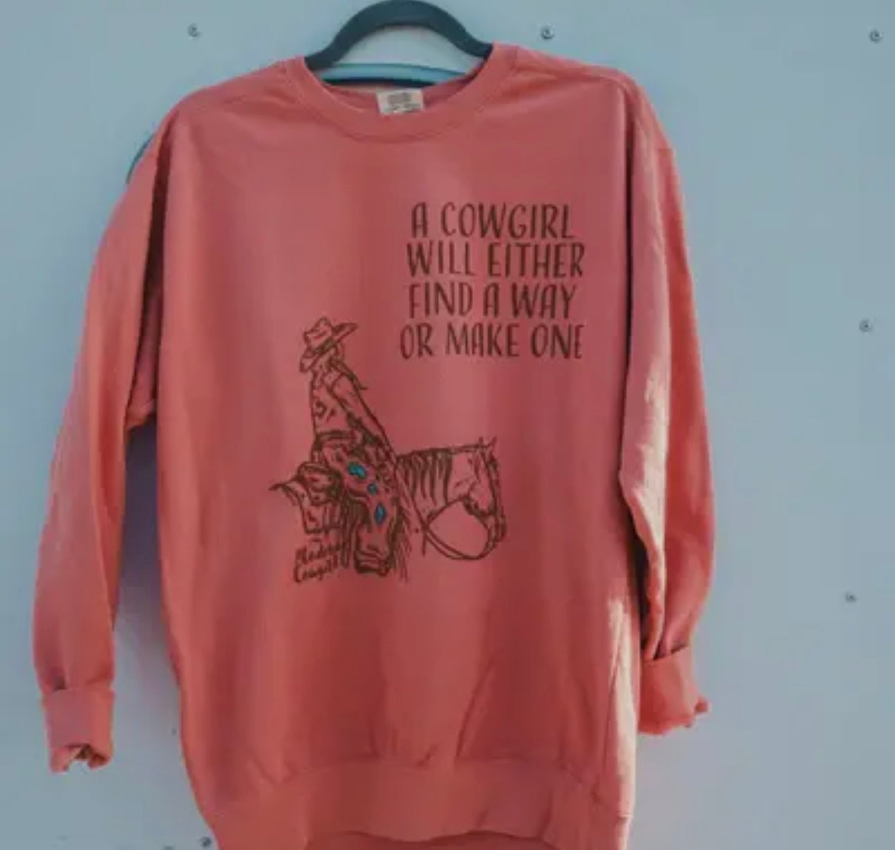 Cowgirl sweatshirt