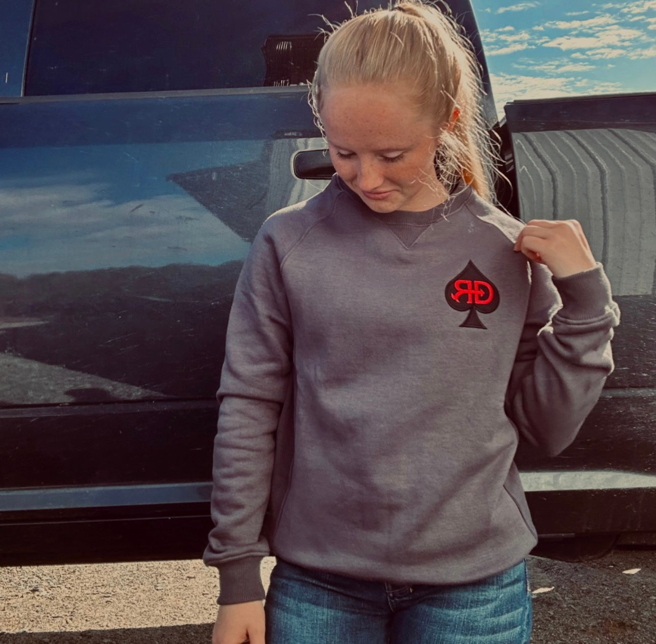 Poker CrewNeck