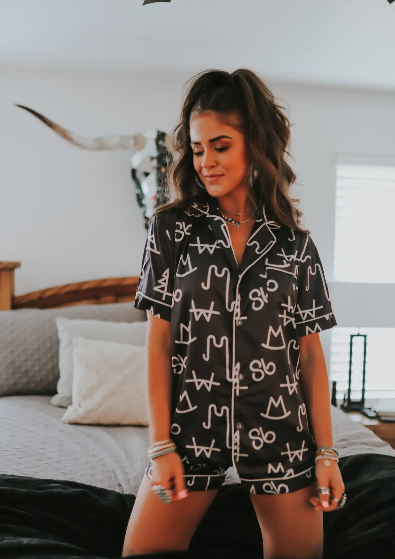Black Brand PJ set