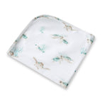 Turtle Organic Jersey Wrap & Beanie Set