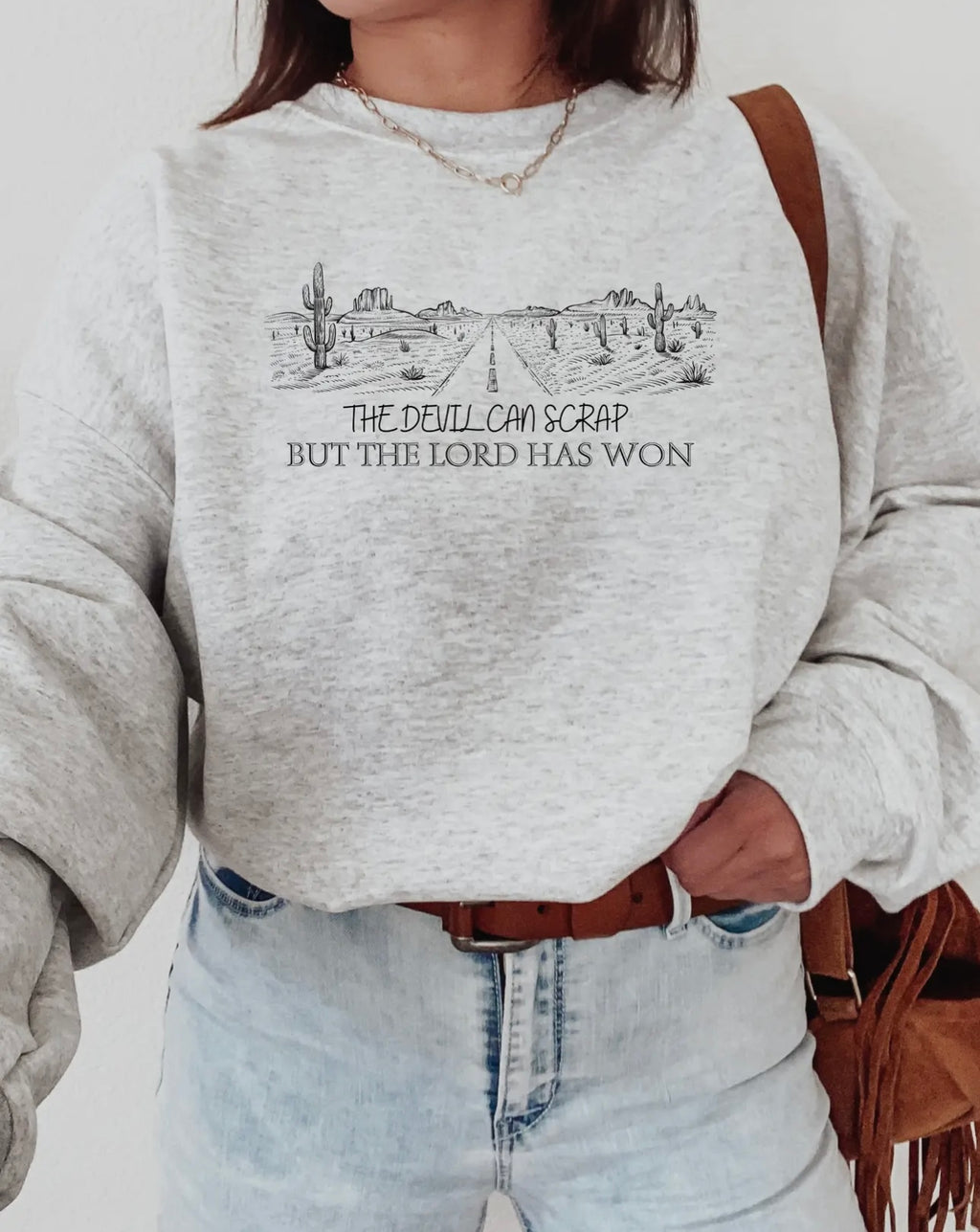 The devil can scrap Crewneck