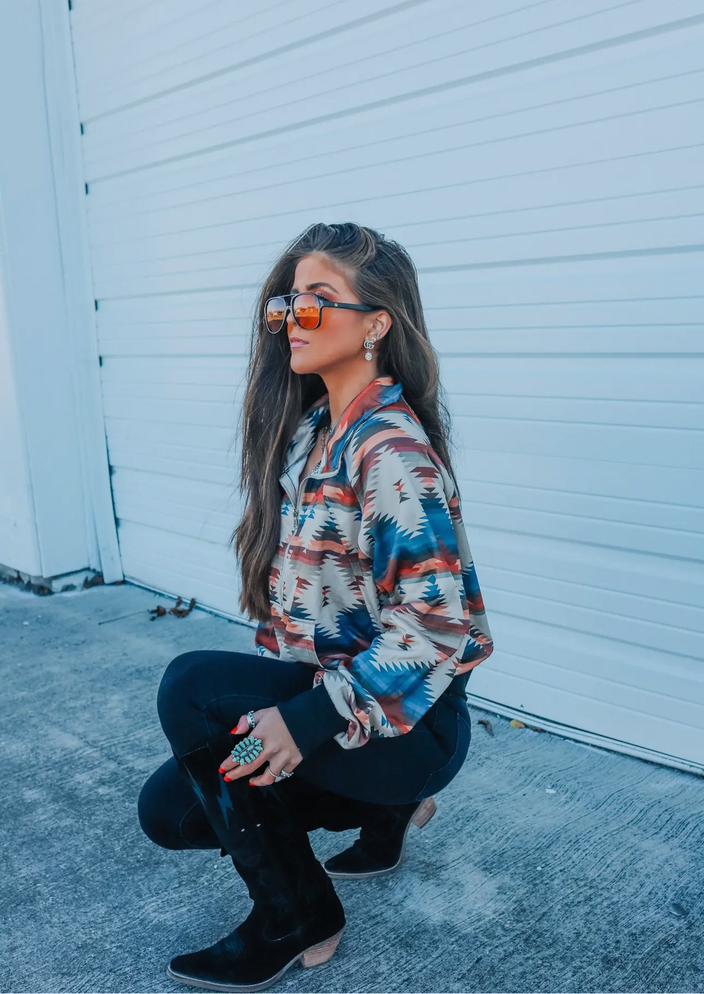 Aztec Pull over