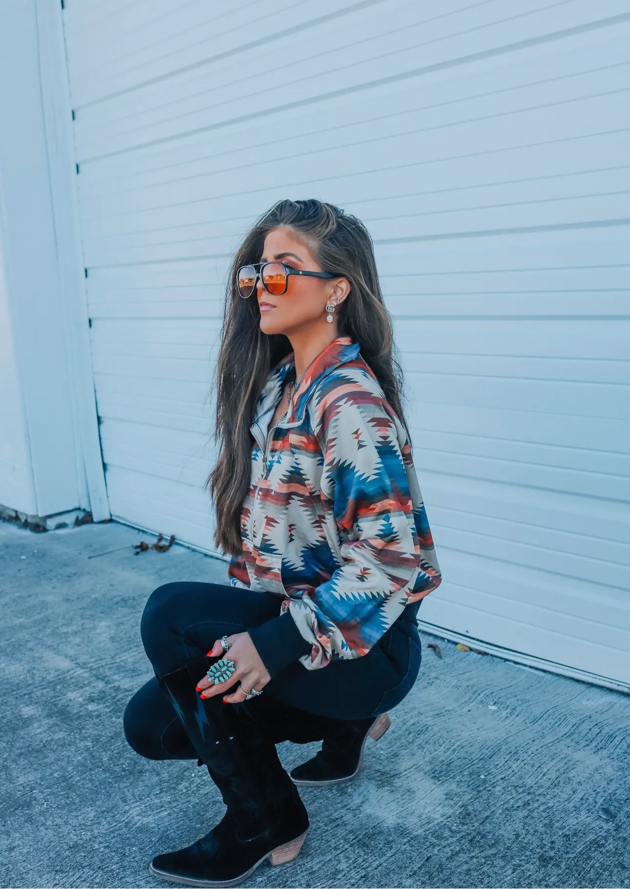 Aztec Pull over