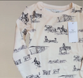 Cream Toddler PJ set