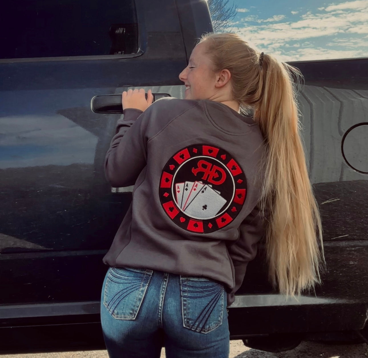 Poker CrewNeck
