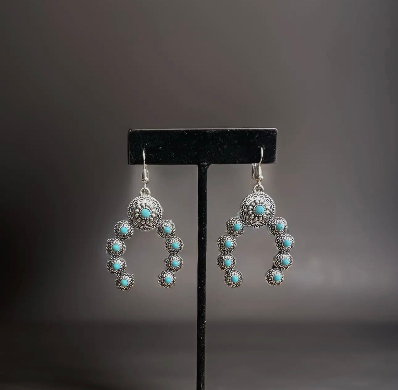 Squash Blossom Naja western earrings