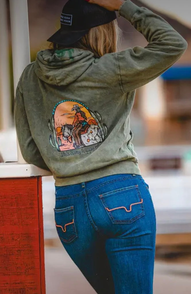Happy place sweatshirt-Modern Cowgirl
