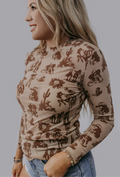 Dessert Dream Mesh Top