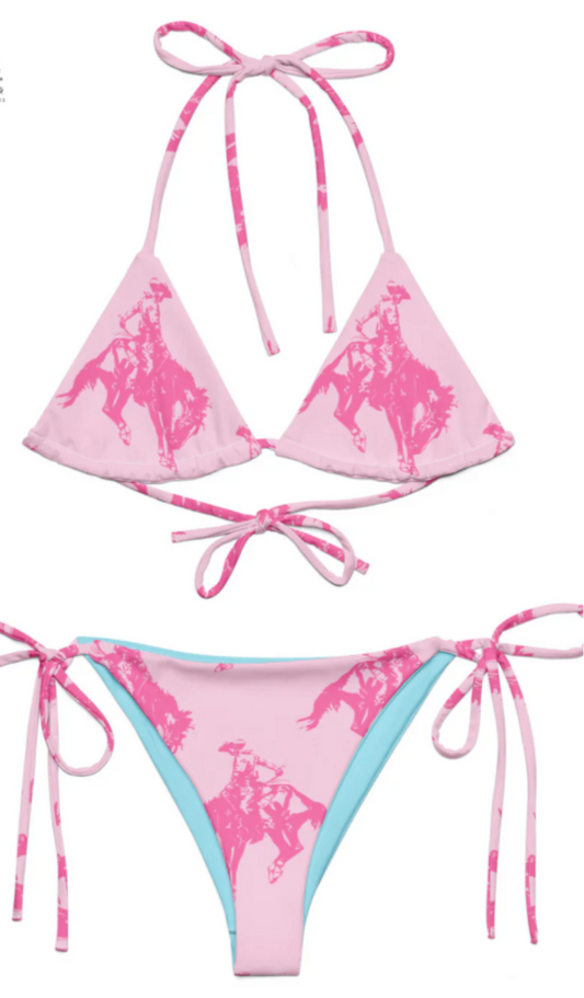Barbie Bronco string bikini