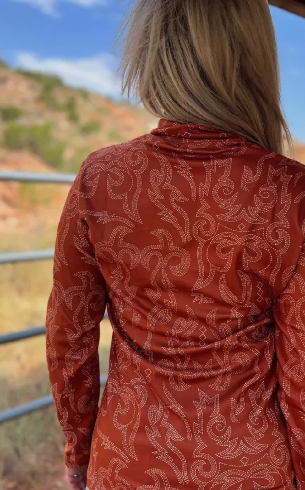 The rustic ranch pullover