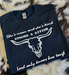 She is mean and kind t shirt