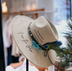 I am the storm Burned western Hat Rancher cowboy