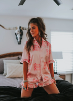 Howdy cowgirl PJ set