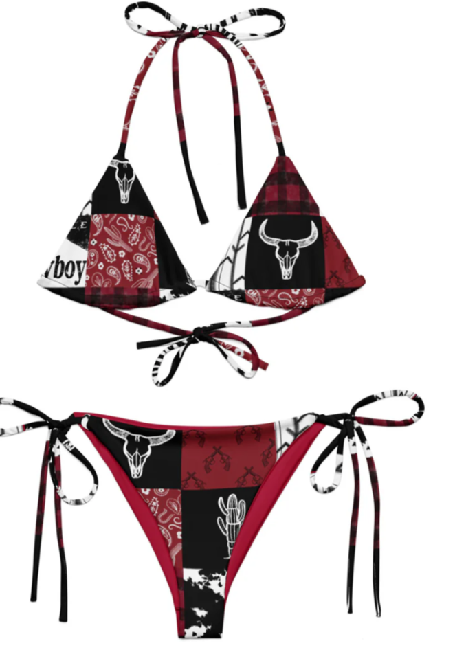 Cowboy string Bikini